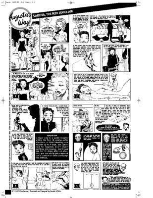 Comic Strip – Augusta’s Way Peer Educator