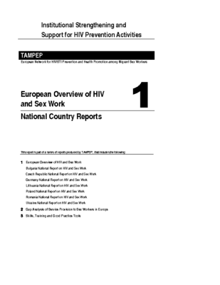 2007: European Overview of HIV and Sex Work