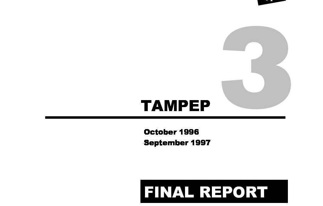 1997: TAMPEP III Final Report