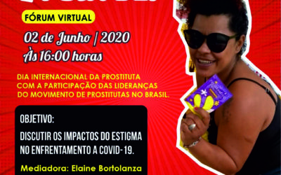 Sex Workers and Allies all over Brazil organise Virtual Forum on PutaDei2020