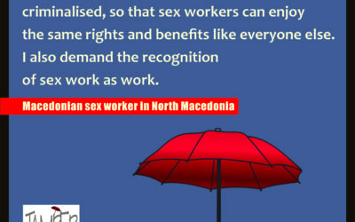 Statement 1. Macedonian sex worker in North Macedonia