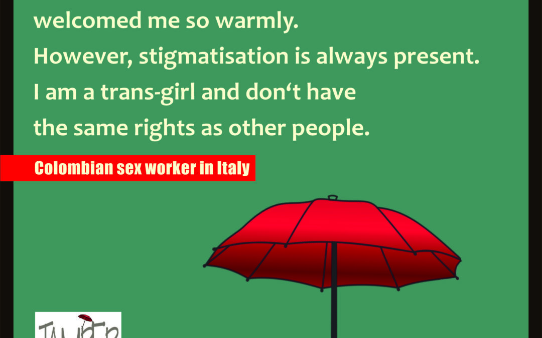 Statement 7. Colombian sex worker in Italy